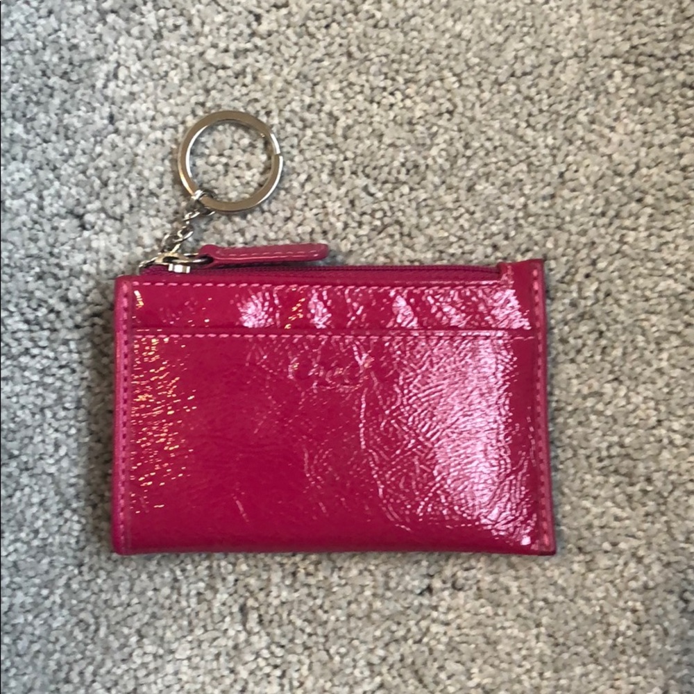Like new Coach leather coin purse